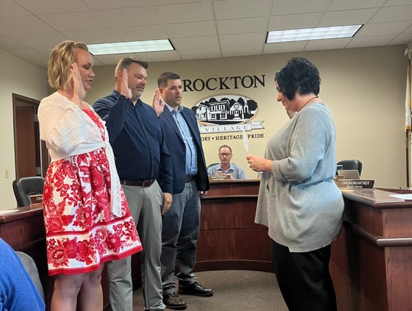 New Rockton Village Trustees sworn in, appointments and assignments given