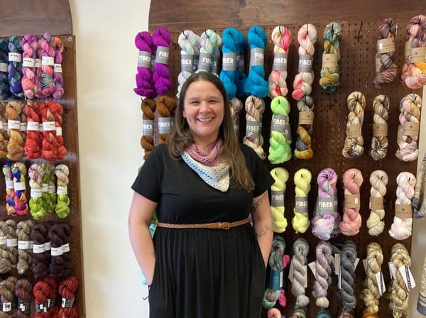 Fiber enthusiasts flock to opening of A Skein Away
