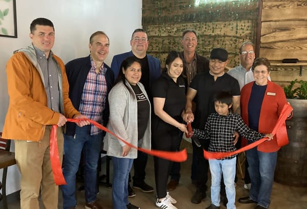 Sebastian's Cafe officially opens with Village of Roscoe ribbon-cutting