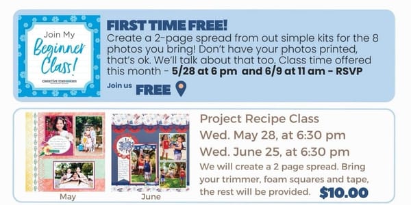 Crafting and Scrapbooking