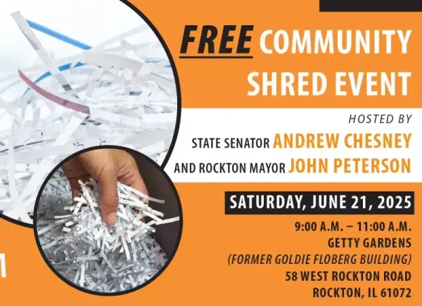 Free Document Shredding Event in Rockton