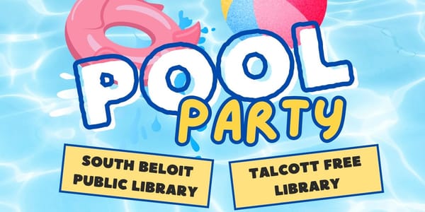 Library Summer Party at Rockton Pool