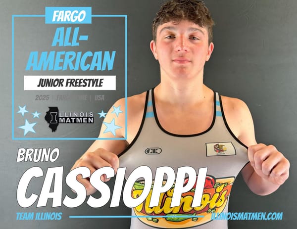 Hononegah's Bruno Cassioppi becomes a 5-time All-American