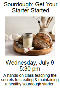 Talcott Library - Sourdough: Get Your Starter Started