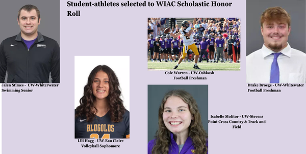 Former Hononegah High School standout athletes honored for their academic achievements.