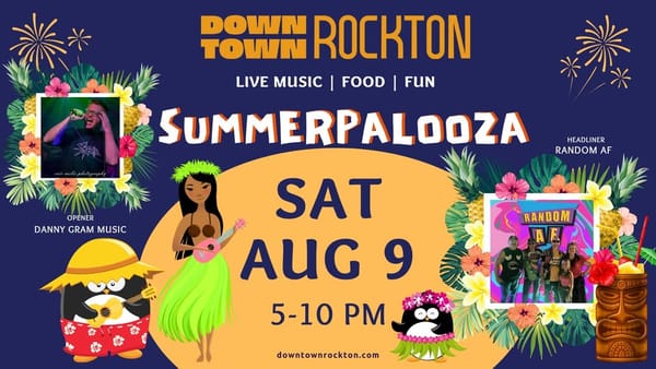 Summerpalooza in Downtown Rockton: Hawaiian Luau