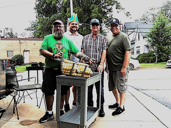 American Legion Post #332 corn boil sees record high attendance