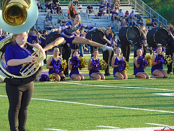 Purple and Gold celebrated the new school year, blending in special moments.