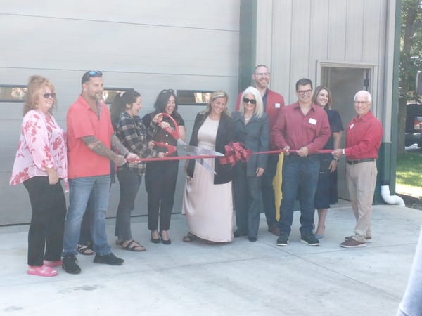 "Cheers for gears!" Roscoe's Forest City Gear opens new warehouse in Roscoe