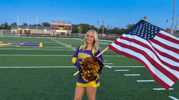 One student’s voice brought the flags down at Hononegah