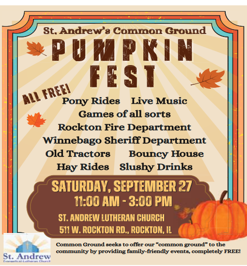 St Andrew Common Ground Pumpkin Fest