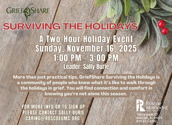 Surviving the Holidays