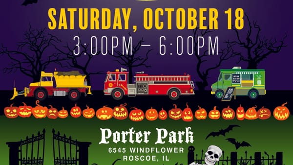 Celebrate the spooky season at the annual Truck or Treat party at Porter Park