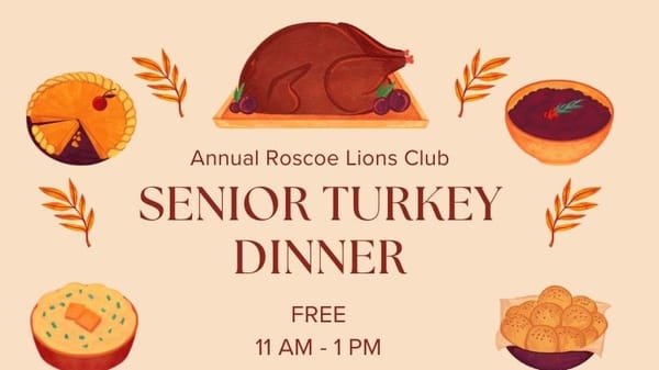 Annual Lions Club Senior Turkey Dinner