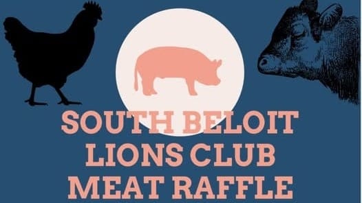 South Beloit Lions Club Meat Raffle at Mustangs