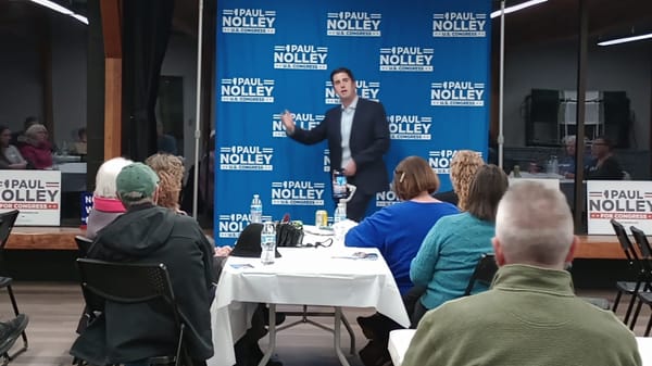 Sizable turnout for hometown Congressional candidate Paul Nolley