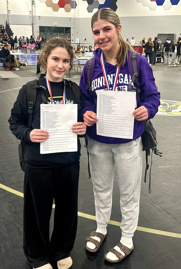A couple of Hononegah Indians place first last weekend at Antioch Invite  tournament.