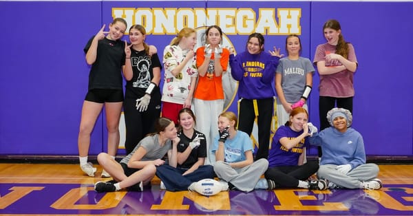 Junior Indians Girls to Shine at Soldier Field Halftime Playoff Game