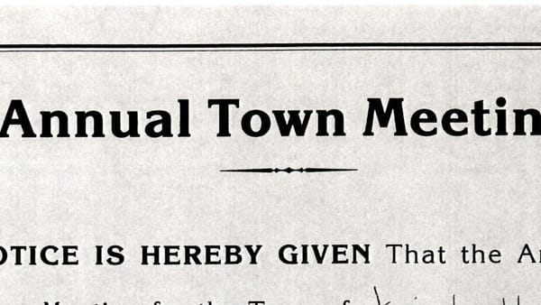 Notice of Annual Town Meeting