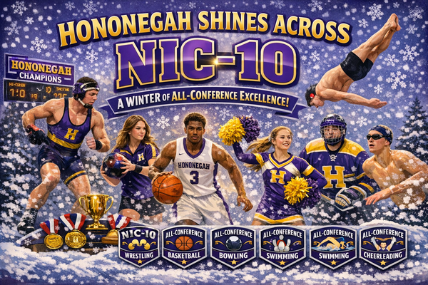 Hononegah Shines Across NIC‑10: A Winter of All‑Conference Excellence