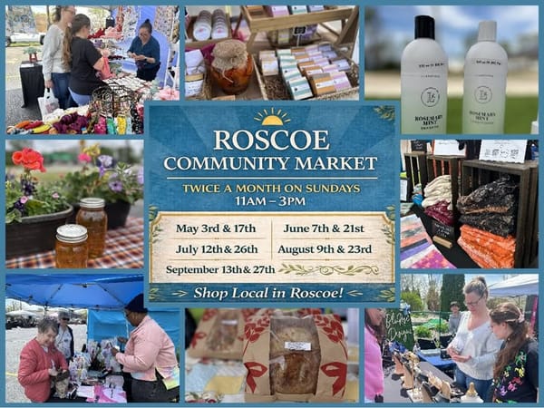 Opening Day                            Roscoe Community Market