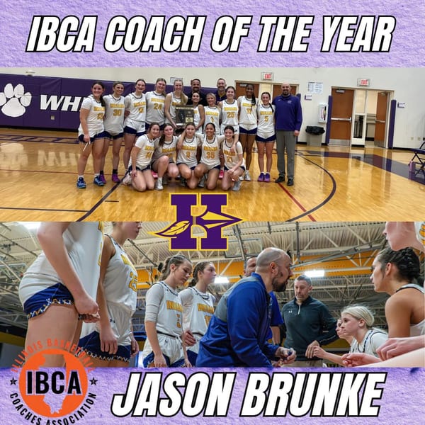 Hononegah’s Brunke Earns IBCA 4A Coach of the Year, Credits Players, Mentors, and Family for the Journey