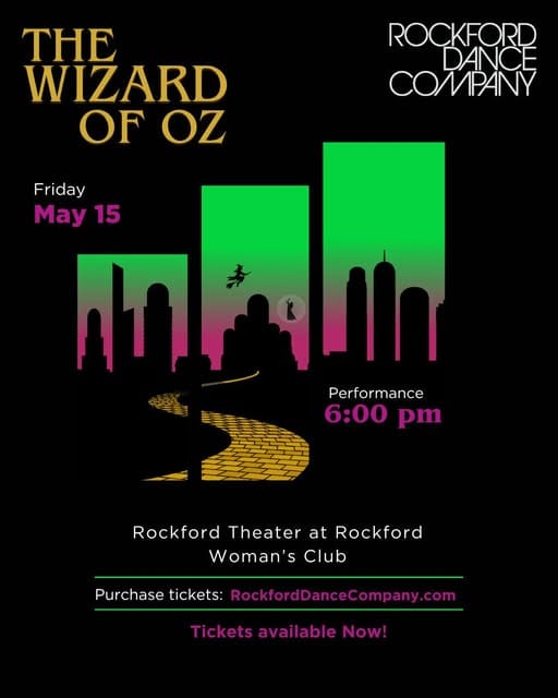 Local dancers bring “The Wizard of Oz” to life at Rockford Woman’s Club Theatre