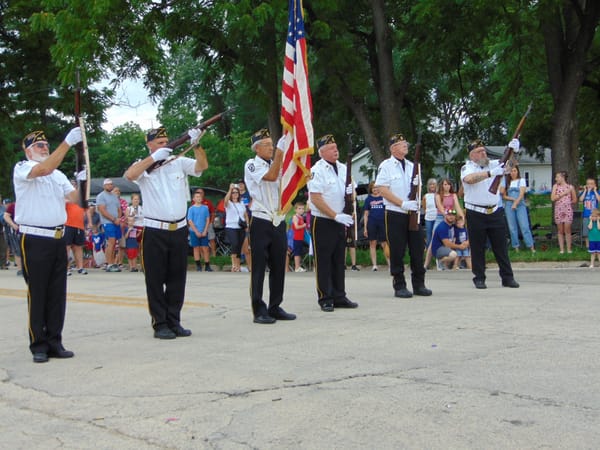 Shirland celebrated Fourth of July on our nation's  250th anniversary