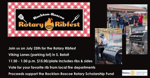 Rotary Ribfest returns July 25 with community competition, scholarship support
