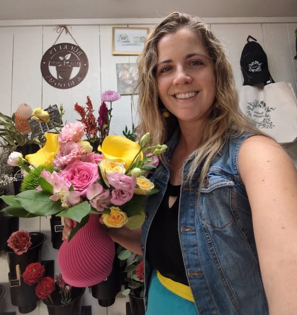 Buckets n Blooms is giving away 60 flower arrangements. You just can’t keep them.