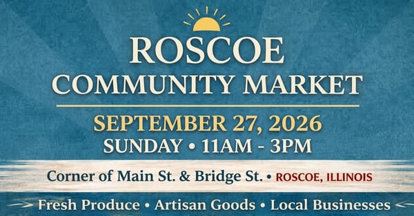 Roscoe Community Market continues to grow as a hub for local makers, growers, and neighbors