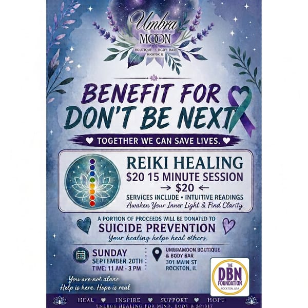 UmbraMoon Boutique + Body Bar hosts community fundraiser for The Don’t Be Next Foundation