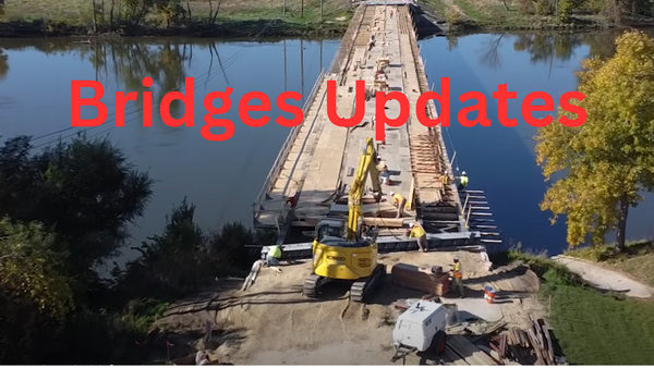 Prairie Hill, Roscoe Road Bridge Reopening Dates Updated