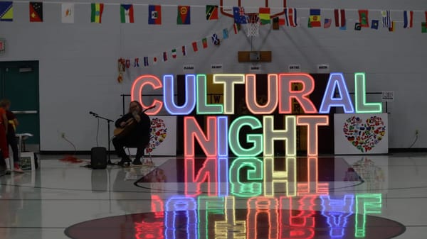 Cultural Night Brought the World to Whitman Post Elementary School Wednesday Evening.