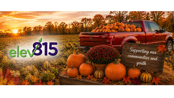 elev815 has started their Pumpkin Fundraiser Across Six Community Locations