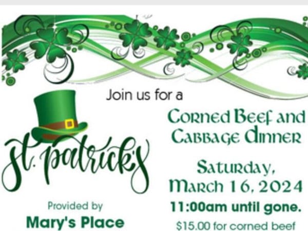 Corned Beef & Cabbage Dinner in South Beloit