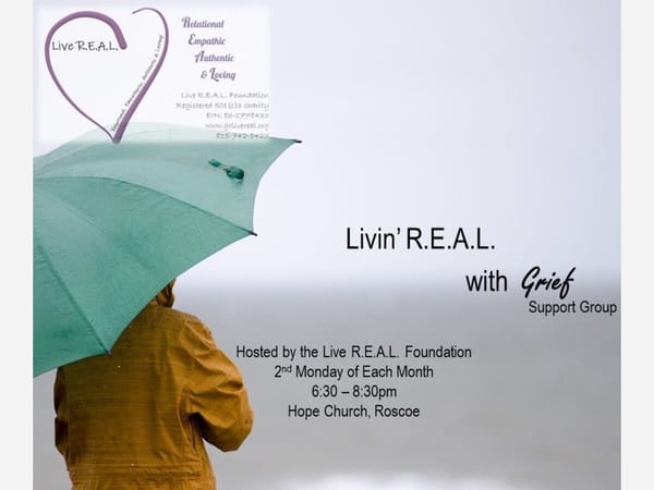 Livin' R.E.A.L. with Grief support group