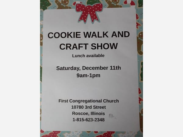 Annual Cookie Walk and Craft Show