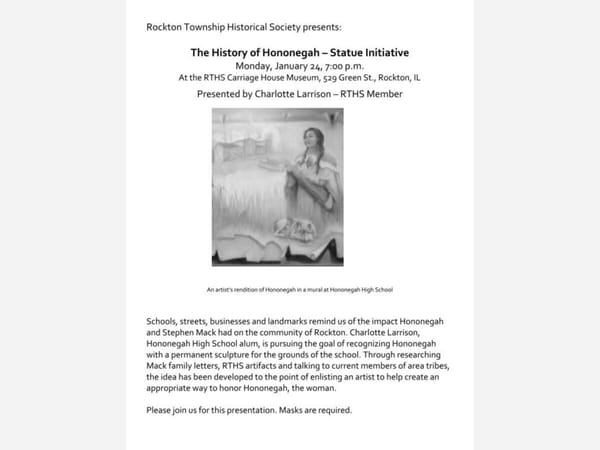 The Hononegah Statue Project