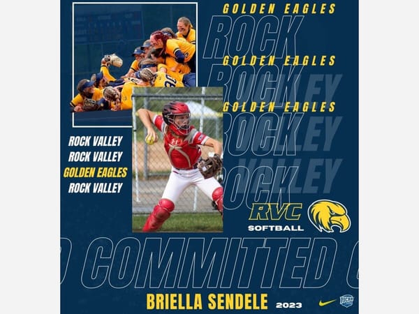 2023 Hononegah High School senior Briella Sendele signs with Rock Valley College