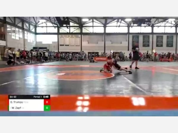 Youth wrestler William Zapf takes 3rd at the recent 2022 USA Wrestling Winter Nation meet