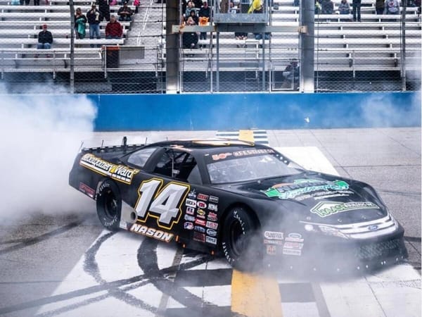 Roscoe's Austin Nason is racing in Florida in the 2023 ASA STARS National Tour