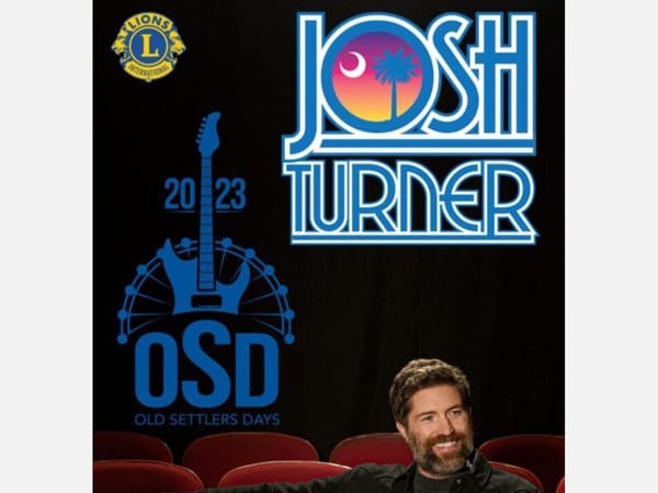 Josh Turner headlining Sunday at Old Settlers Days