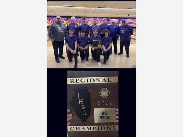 Hononegah boys qualify for the 2024 IHSA state bowling tournament