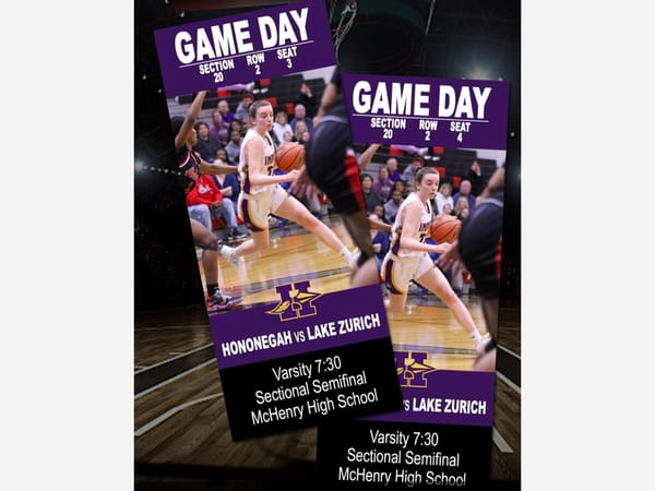 Hononegah beats Lake Zurich 44-43 and will play for the sectional title on Thursday night