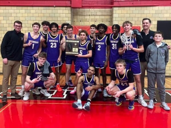 Hononegah Indians win the 4A regional 64-57 over NIC 10 champ Guilford