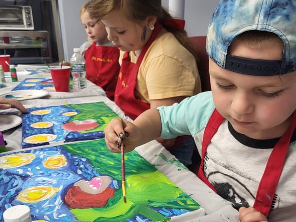 Painting Camp at Jill Rae Finally Art