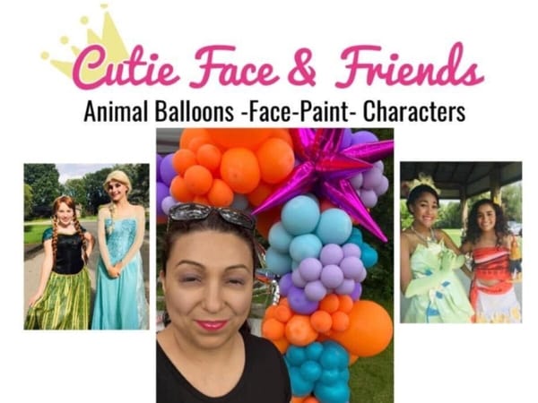 Cutie Face & Friends: maybe the best face painting in Roscoe
