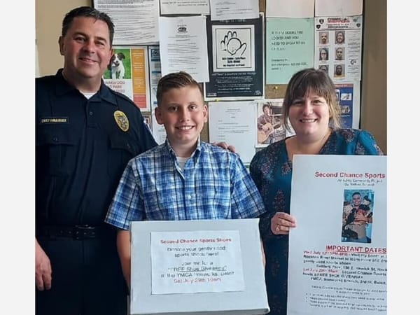 Middle schooler starts Second Chance Sport Shoes and is accepting donations