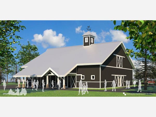 Designs for Community Center are becoming more complete